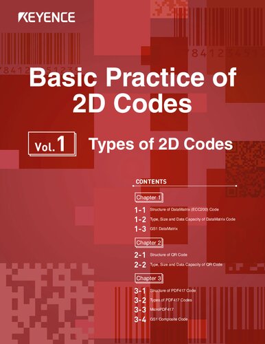 خرید و دانلود نسخه کامل کتاب Basic Practice of 2D Codes