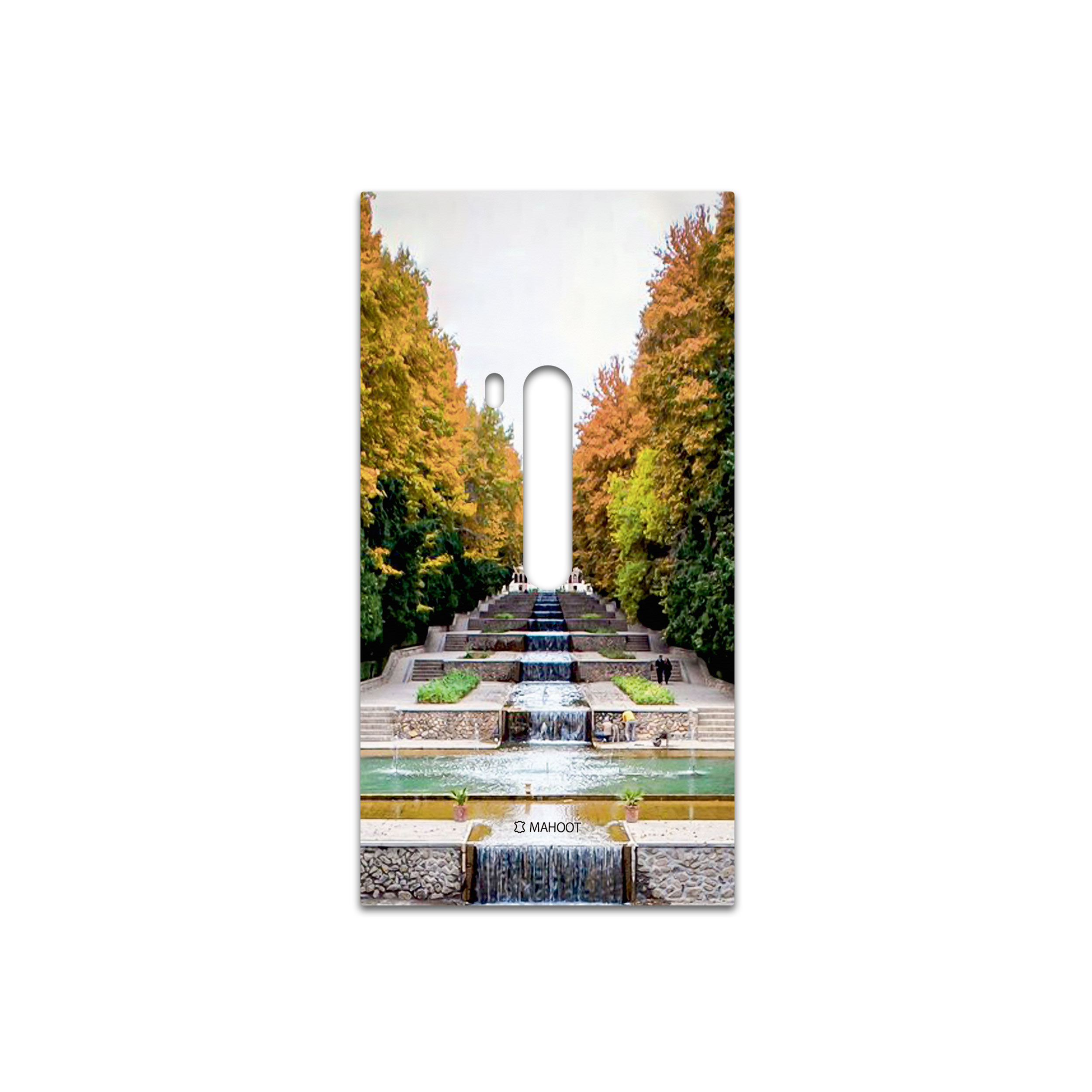 برچسب پوششی ماهوت مدل SHAHZADEH-Garden مناسب برای گوشی موبایل نوکیا Lumia 920