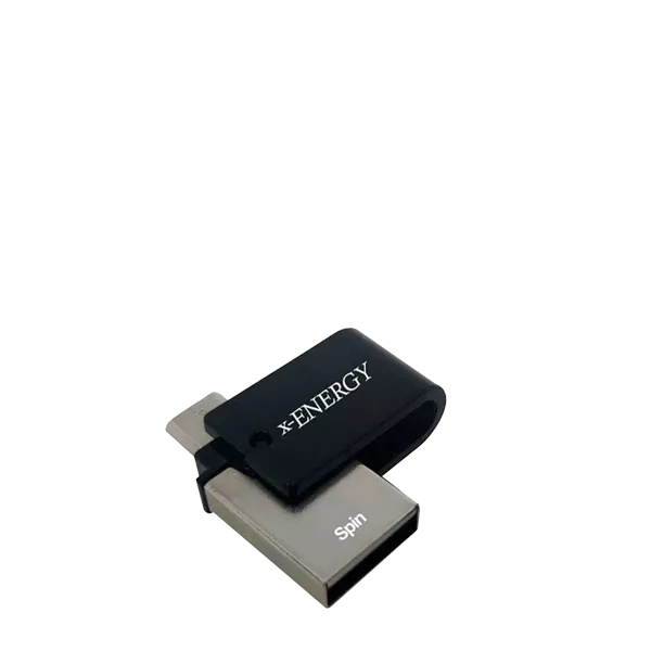 فلش مموری ایکس انرژی مدل SPIN OTG ظرفیت 16 گیگابایت