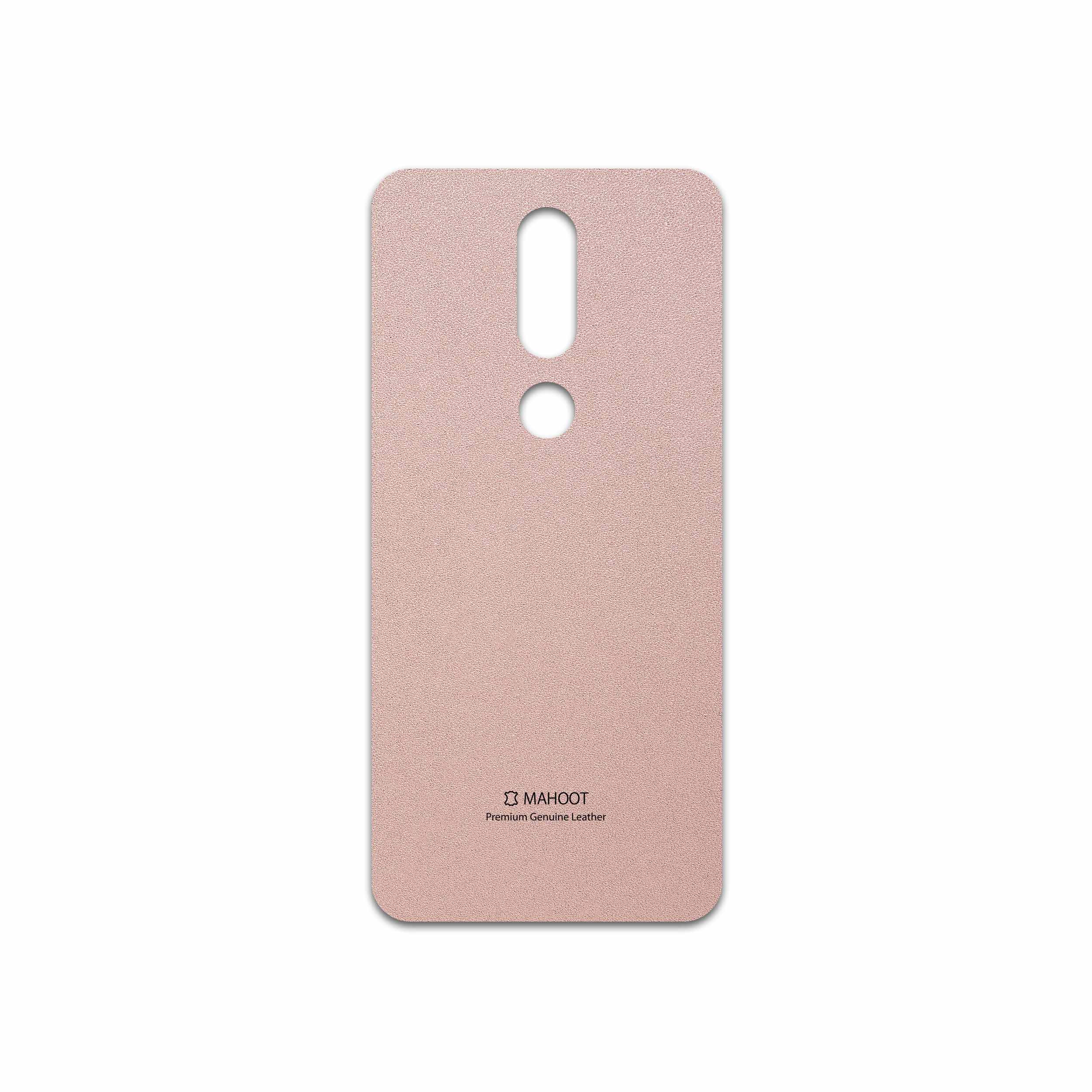 برچسب پوششی ماهوت مدل Rose Gold Leather مناسب برای گوشی موبایل نوکیا 7.1