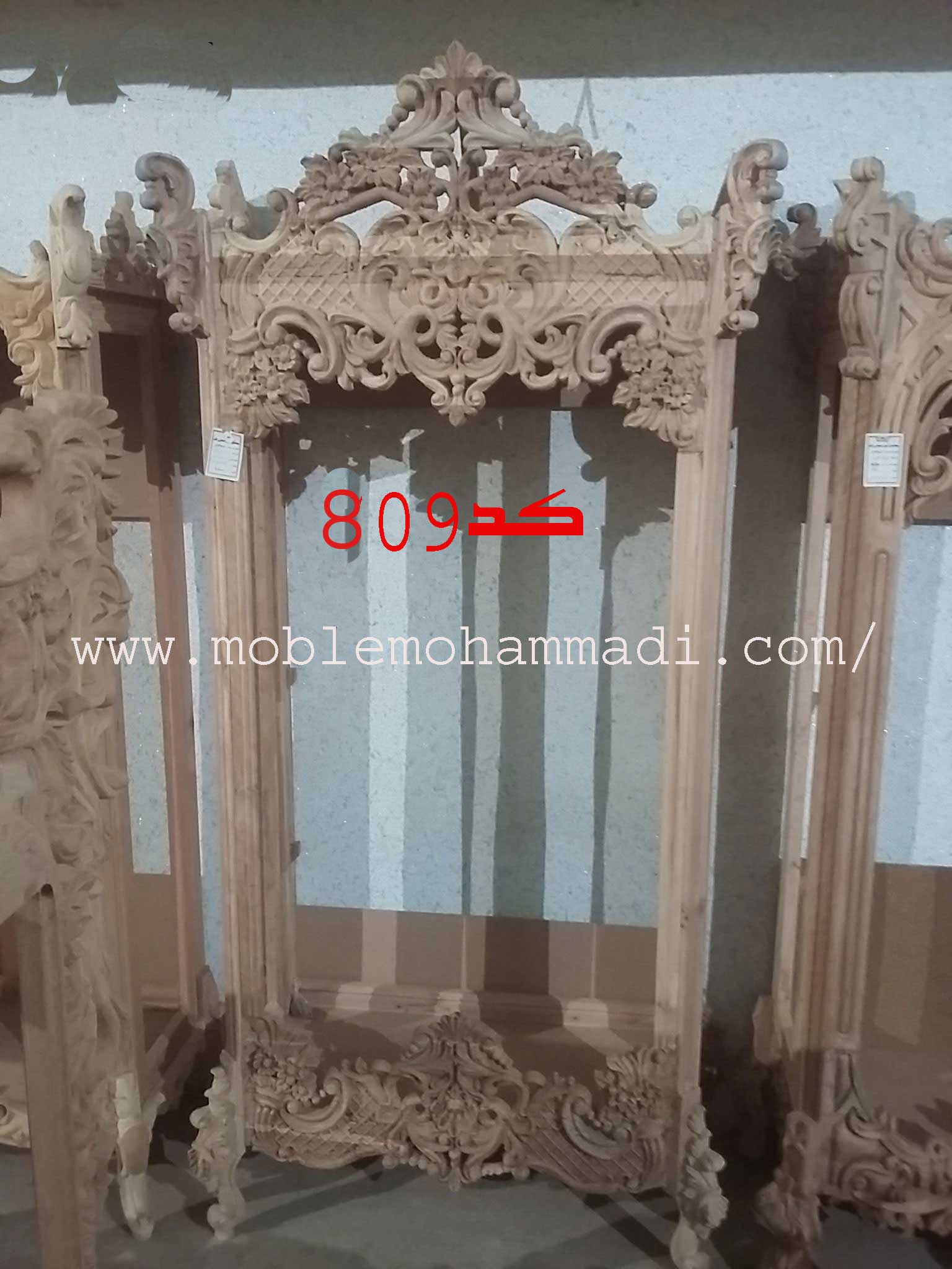 بوفه چوب راش کد809