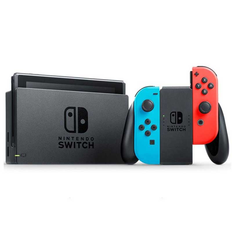 کنسول بازی نینتندو مدل Switch Neon Blue and Neon Red Joy-Con - فروشگاه اینترنتی طیف سنتر