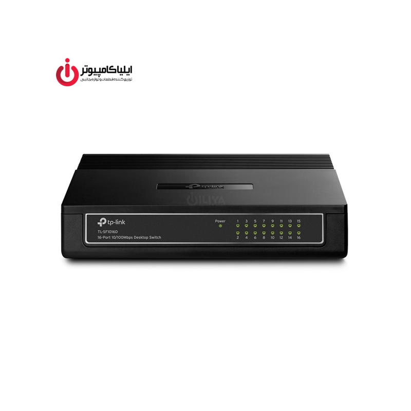 سوئیچ شبکه 16 پورت تی پی لینک مدل TL-SF1016DS