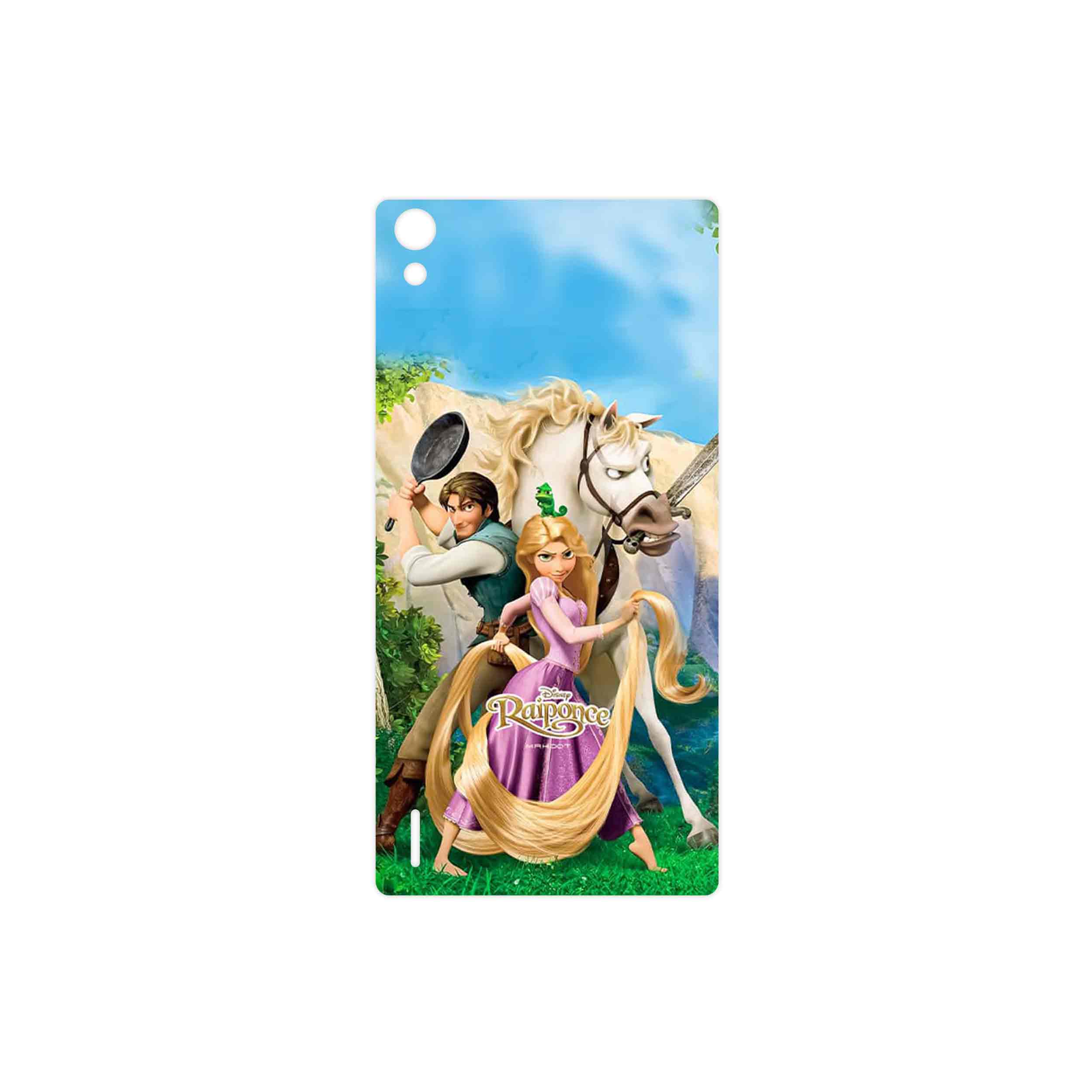 برچسب پوششی ماهوت مدل Rapunzel مناسب برای گوشی موبایل هوآوی Ascend P7