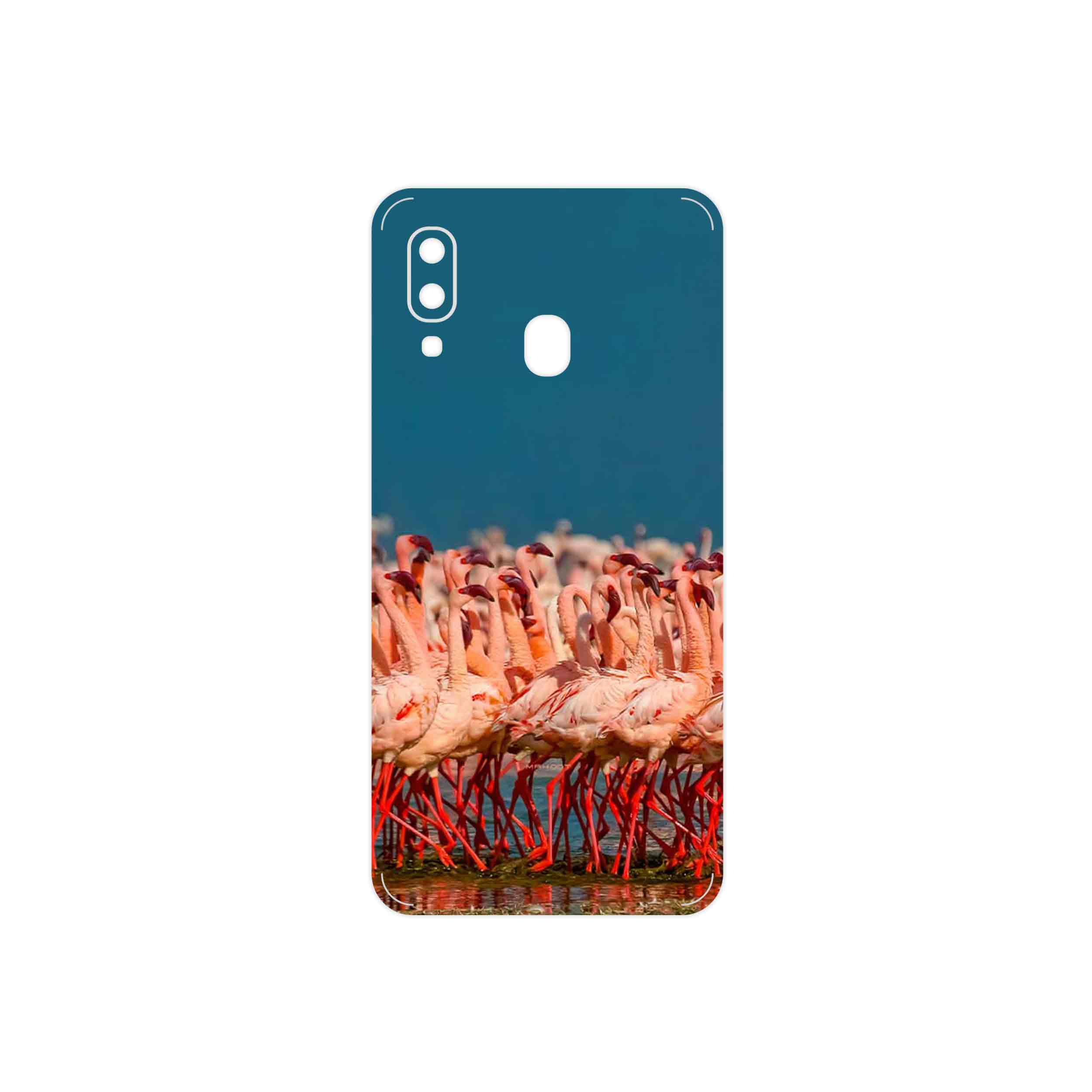 برچسب پوششی ماهوت مدل Flamingo مناسب برای گوشی موبایل سامسونگ Galaxy A40