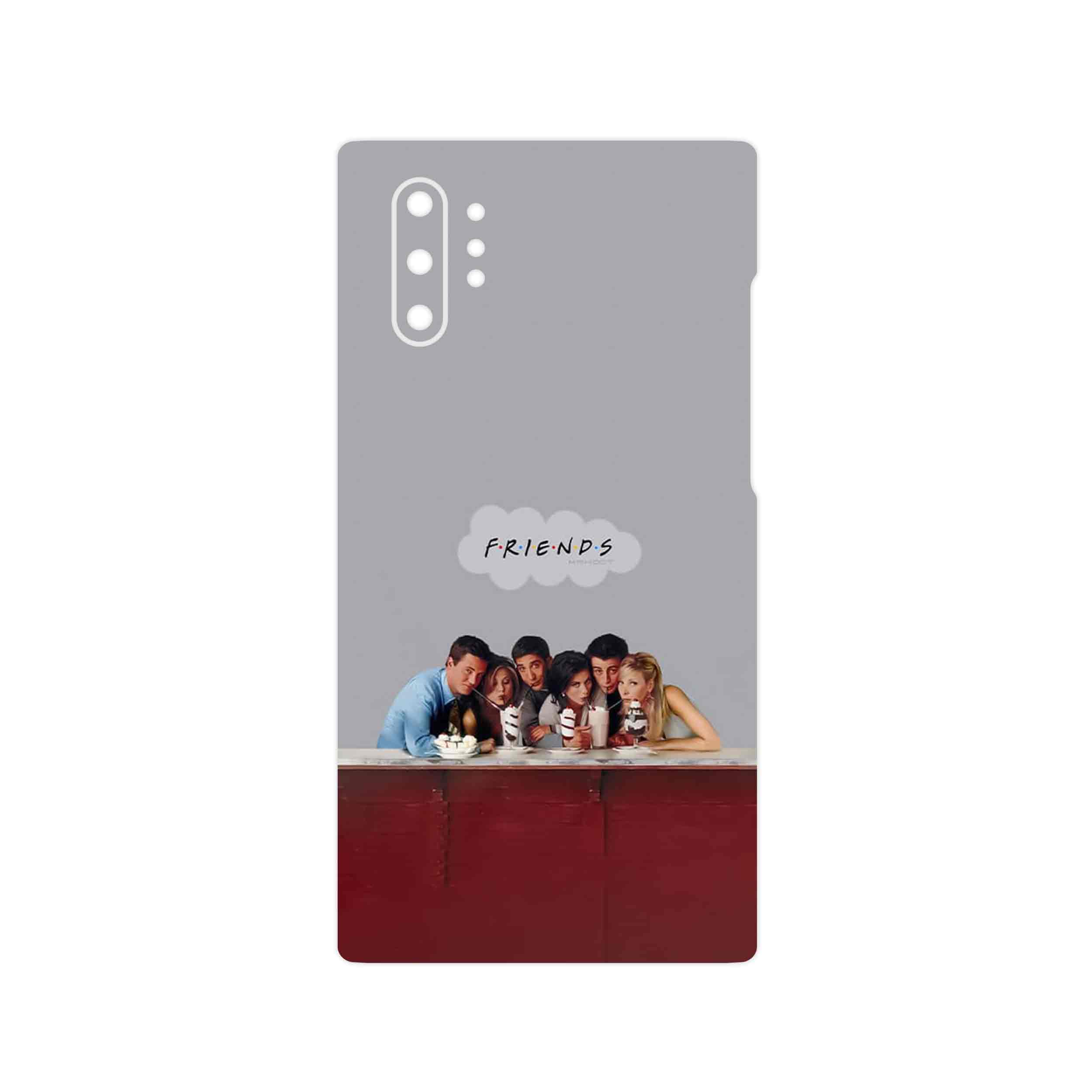 برچسب پوششی ماهوت مدل Friends 1 مناسب برای گوشی موبایل سامسونگ Galaxy Note 10 Plus