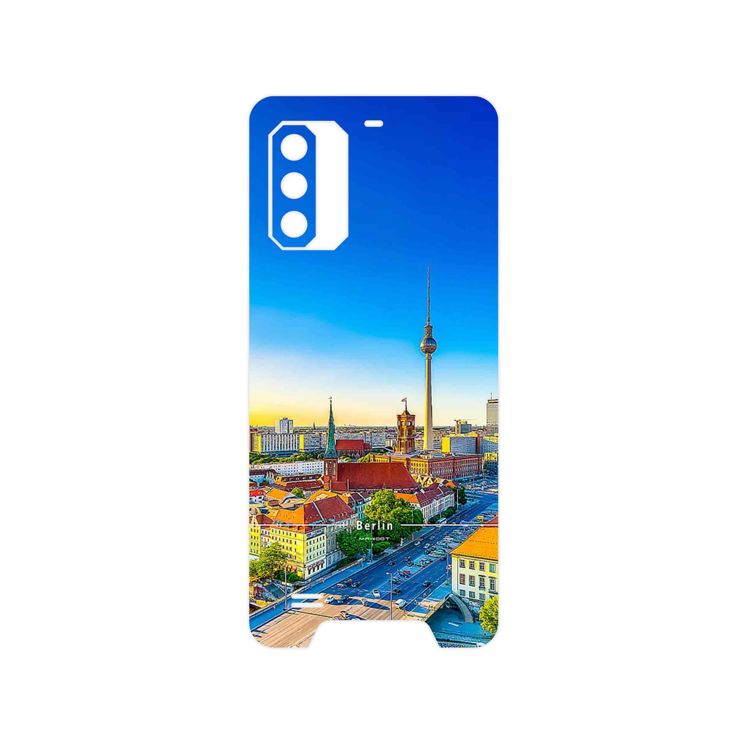 برچسب پوششی ماهوت مدل City of Berlin مناسب برای گوشی موبایل یولفون Armor 7