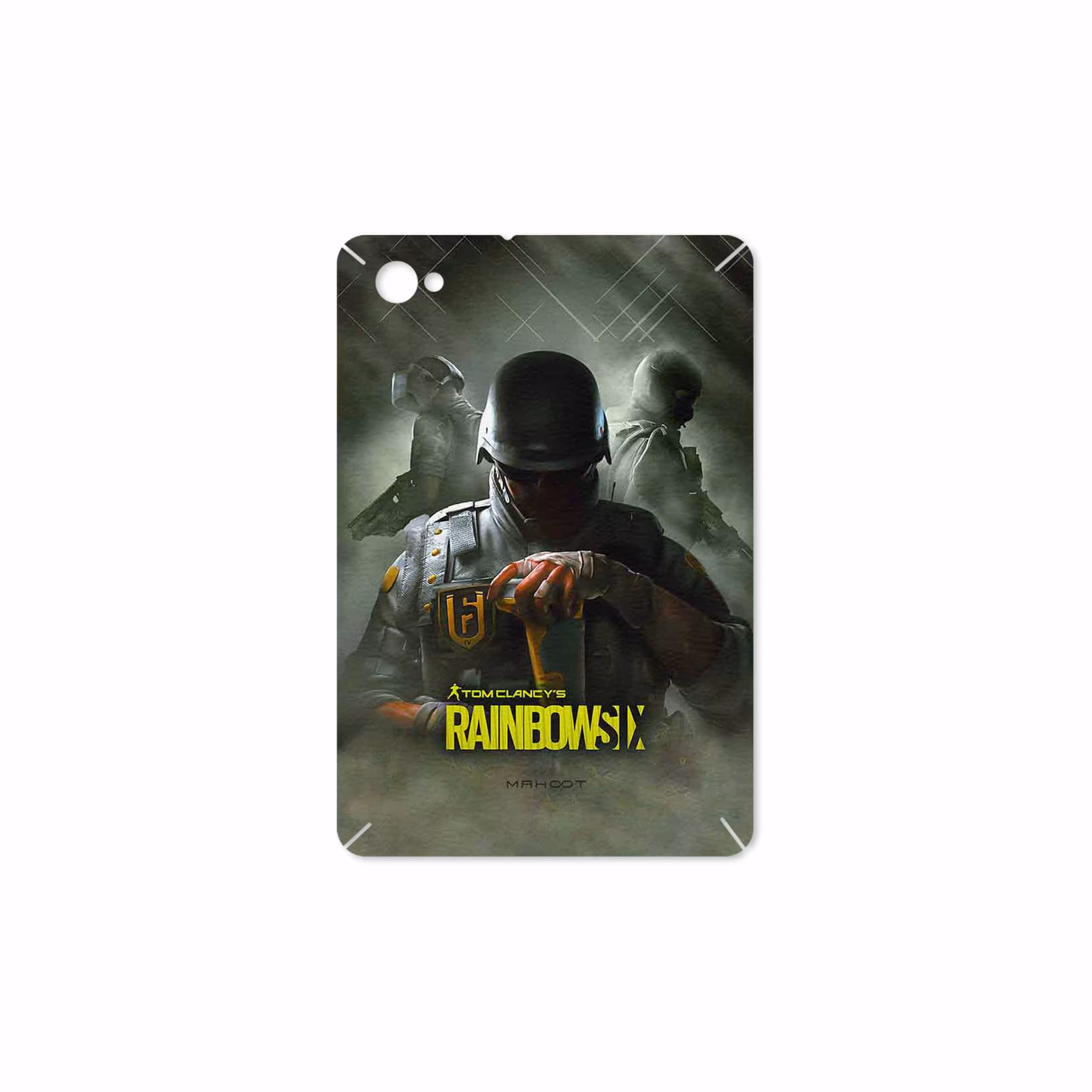 برچسب پوششی ماهوت مدل Rainbow-Six-Game مناسب برای تبلت سامسونگ Galaxy Tab 7.7 2011 P6800