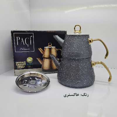 ست کتری و قوری پاچی مدل PIRAMITE