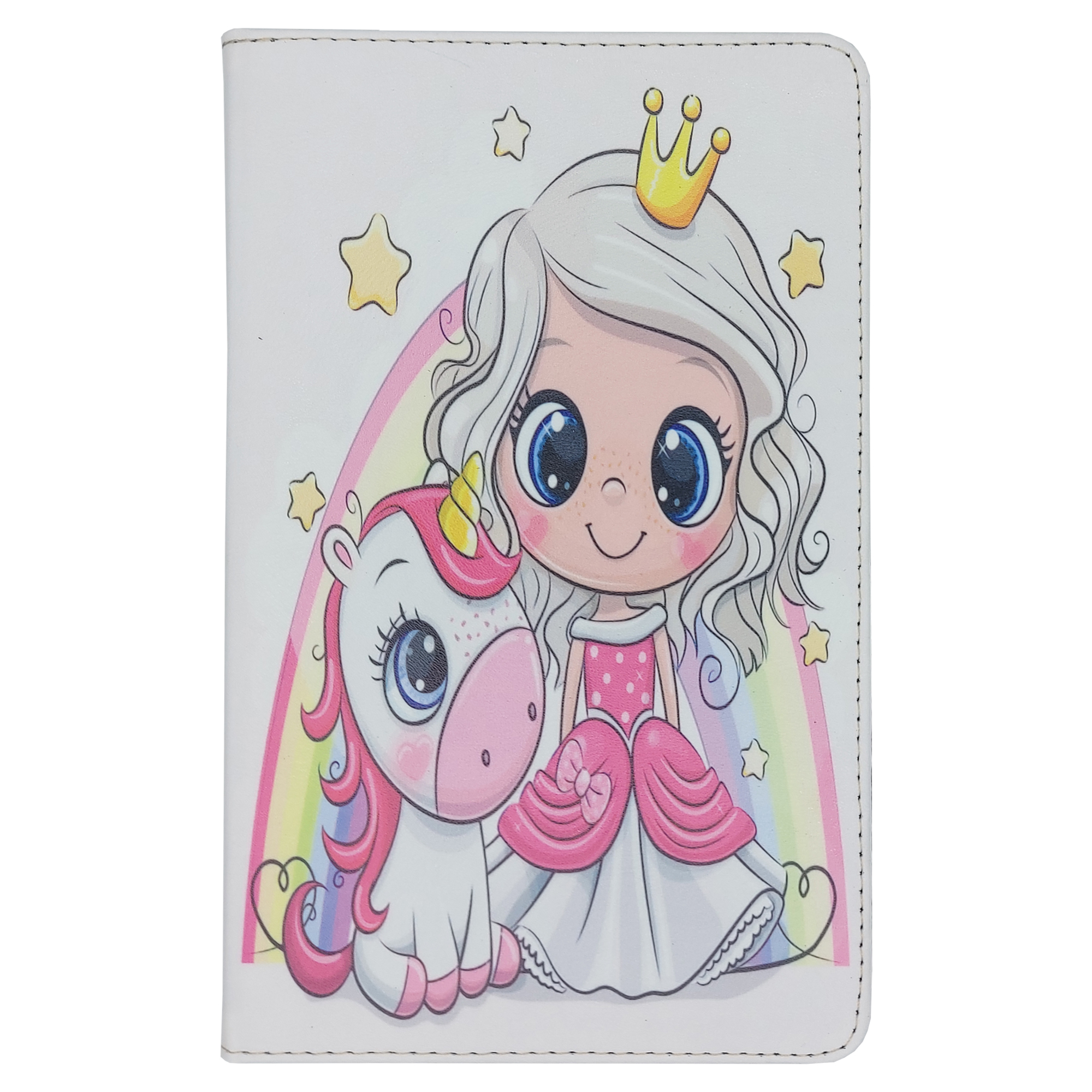 کیف کلاسوری مدل دختر و یونی کورن مناسب برای تبلت سامسونگ Galaxy Tab A 8.0 2019 T290 / T295