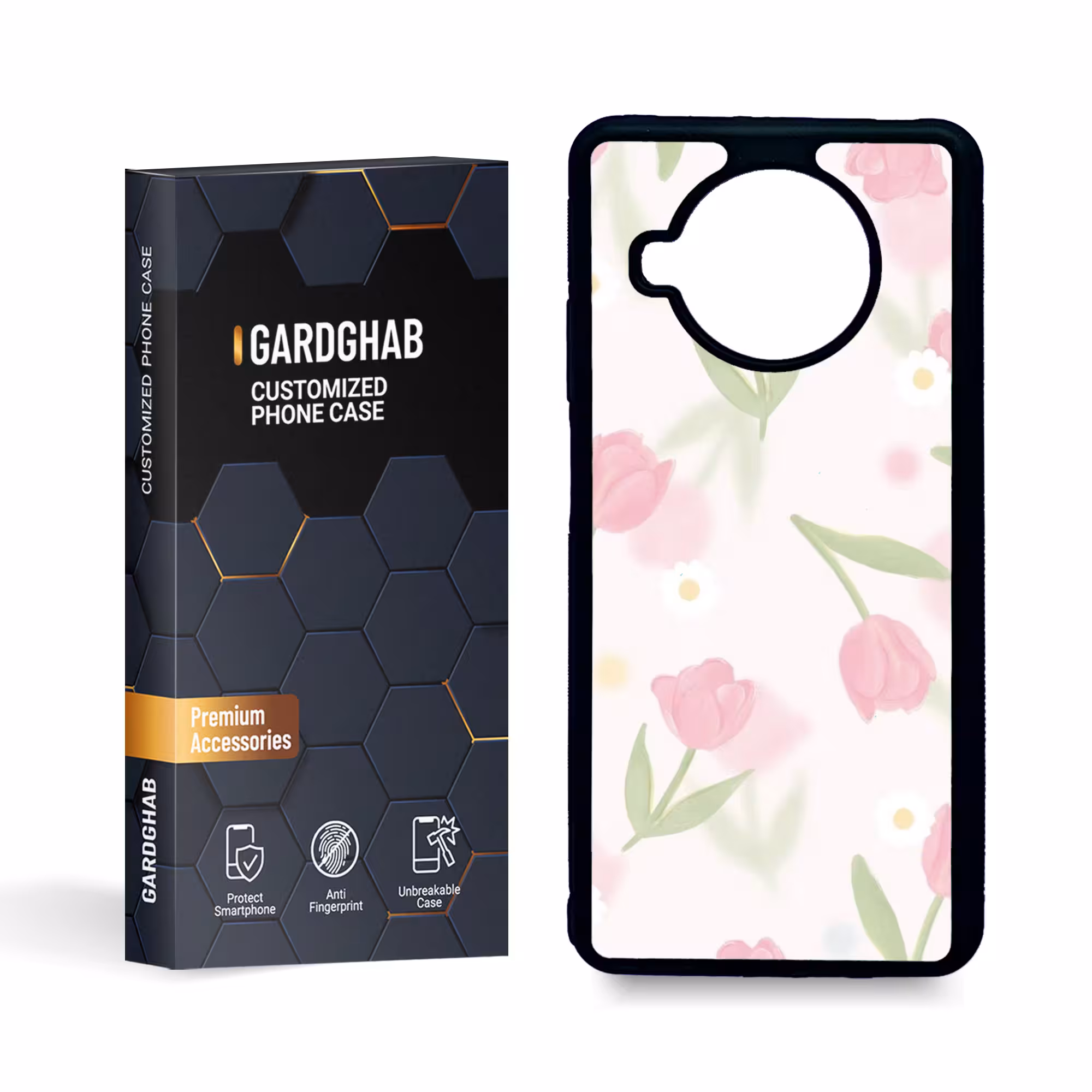 کاور گارد قاب مدل دخترانه مناسب برای گوشی موبایل شیایومی mi 10t lite