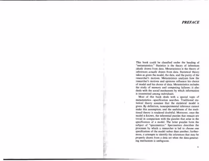 خرید و دانلود نسخه کامل کتاب Specification Searches: Ad Hoc Inference with Nonexperimental Data