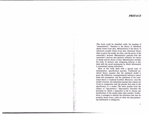 خرید و دانلود نسخه کامل کتاب Specification Searches: Ad Hoc Inference with Nonexperimental Data