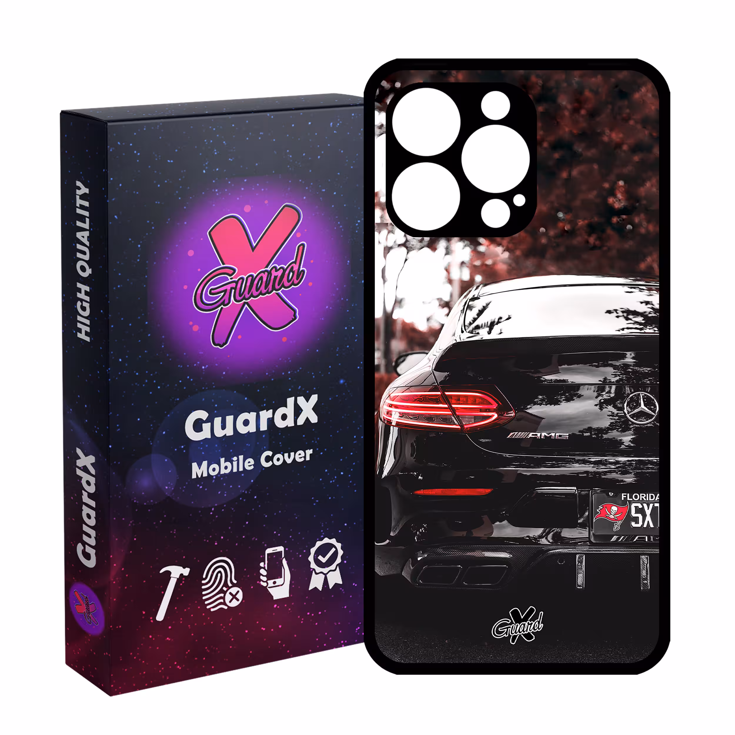 کاور گارد ایکس طرح Benz مدل Glass10350 مناسب برای گوشی موبایل اپل iPhone 13 Pro