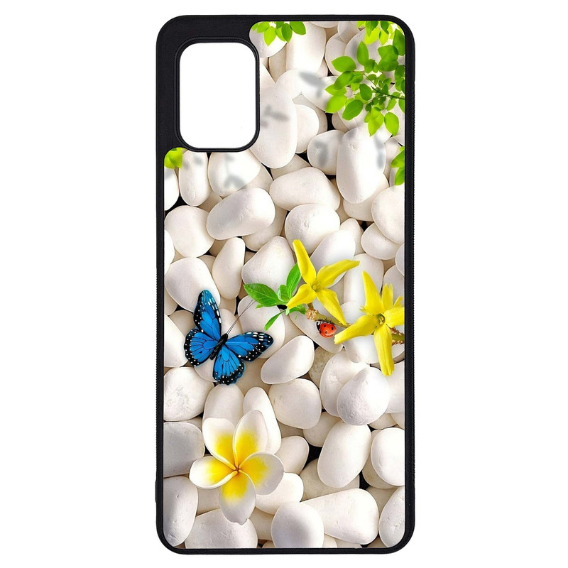 کاور طرح پروانه کد G-168 مناسب برای گوشی موبایل سامسونگ Galaxy A31 | دیجی قاب دونی