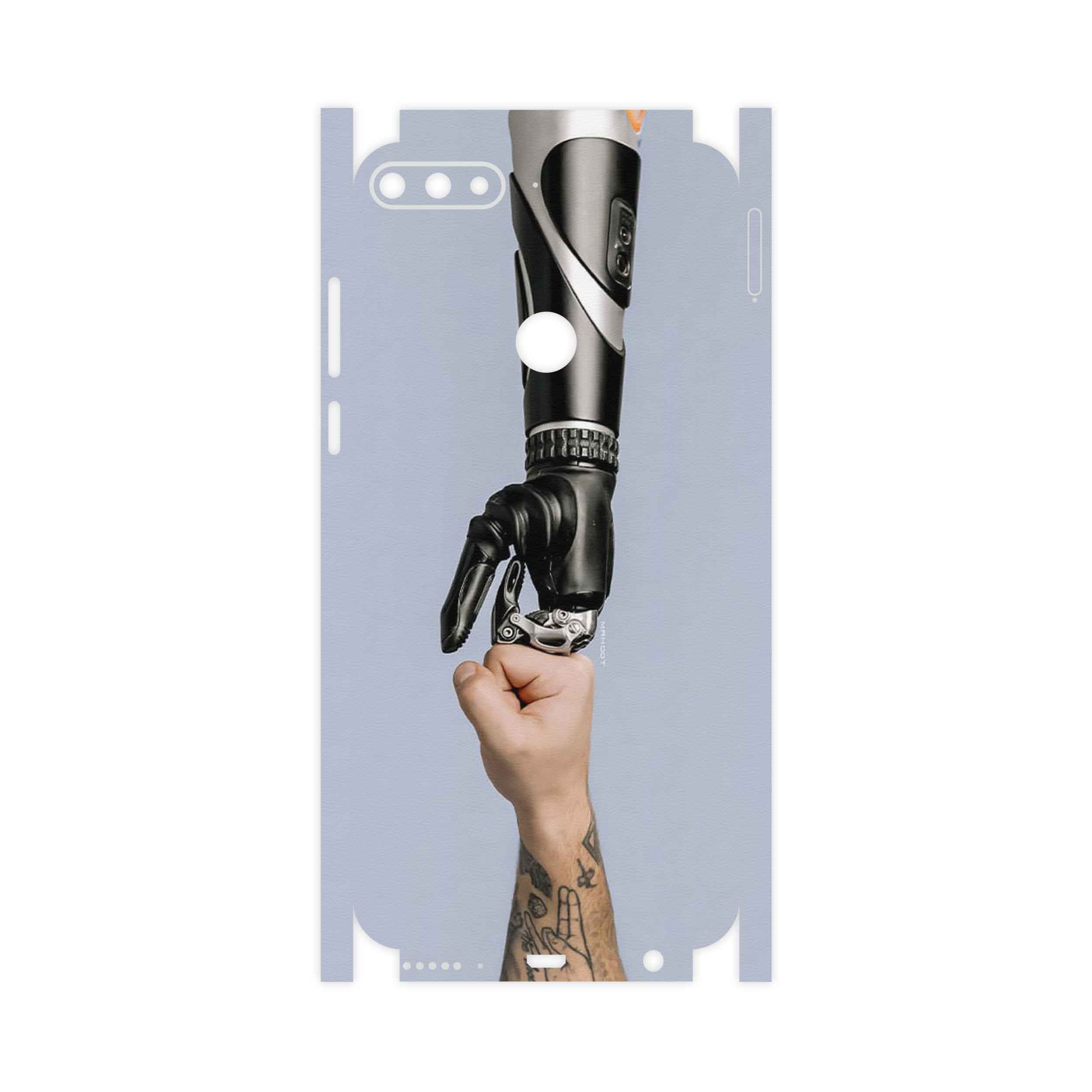 برچسب پوششی ماهوت مدل Robotics-FullSkin مناسب برای گوشی موبایل هوآوی Y7 Prime 2018