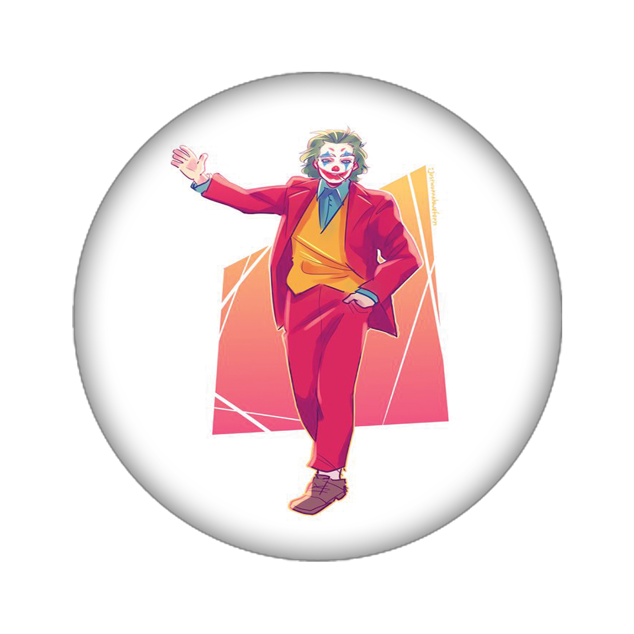 زیر لیوانی مدل جوکر کد 876