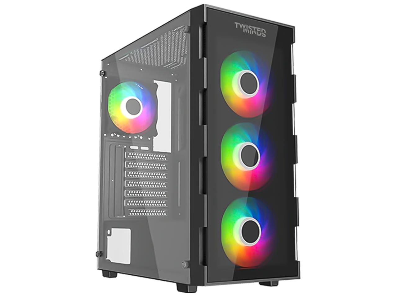 خرید کیس Twisted Minds Titan Glass Black با بهترین قیمت