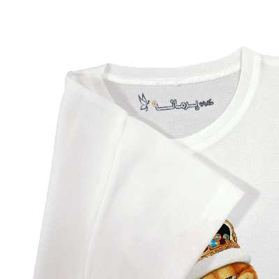 تی شرت آستین کوتاه بچگانه پرمانه طرح گارفیلد کد pmt.7678