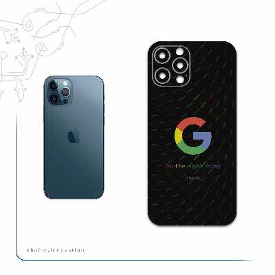 برچسب پوششی ماهوت مدل Google-Logo مناسب برای گوشی موبایل اپل iPhone 12 Pro Max