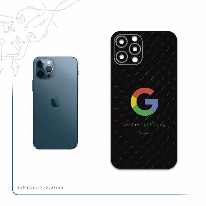 برچسب پوششی ماهوت مدل Google-Logo مناسب برای گوشی موبایل اپل iPhone 12 Pro Max