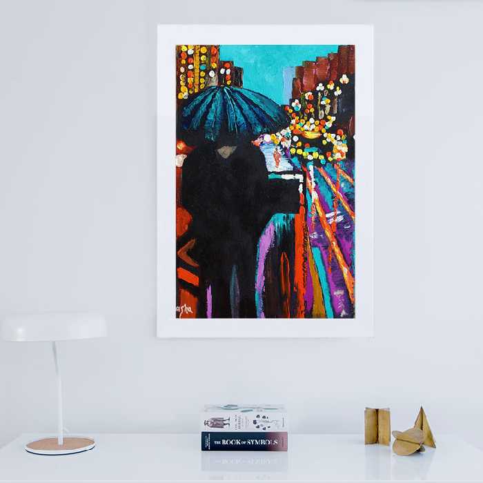 تابلو گالری استاربوی مدل تنهایی هنری 13