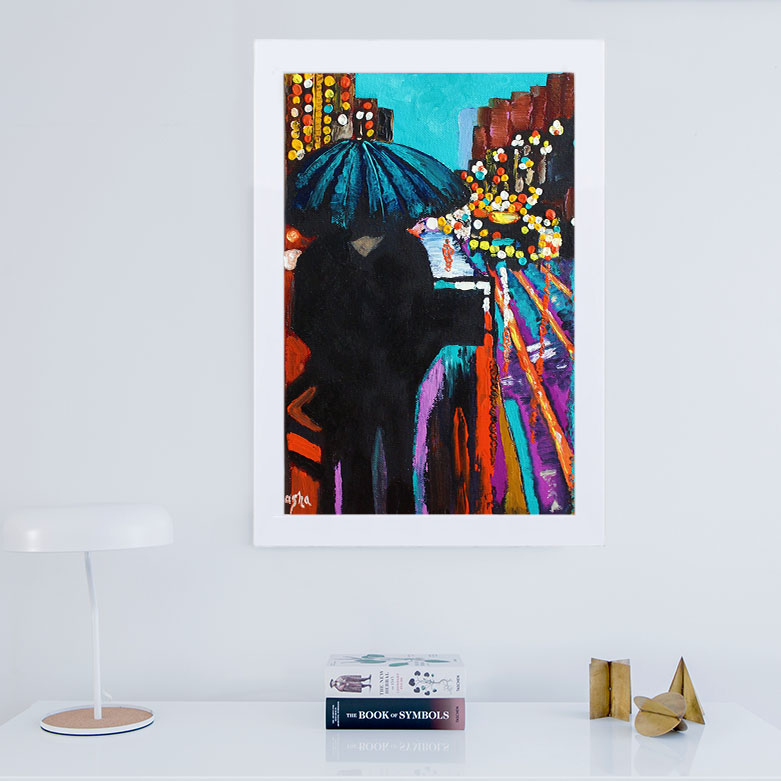 تابلو گالری استاربوی مدل تنهایی هنری 13