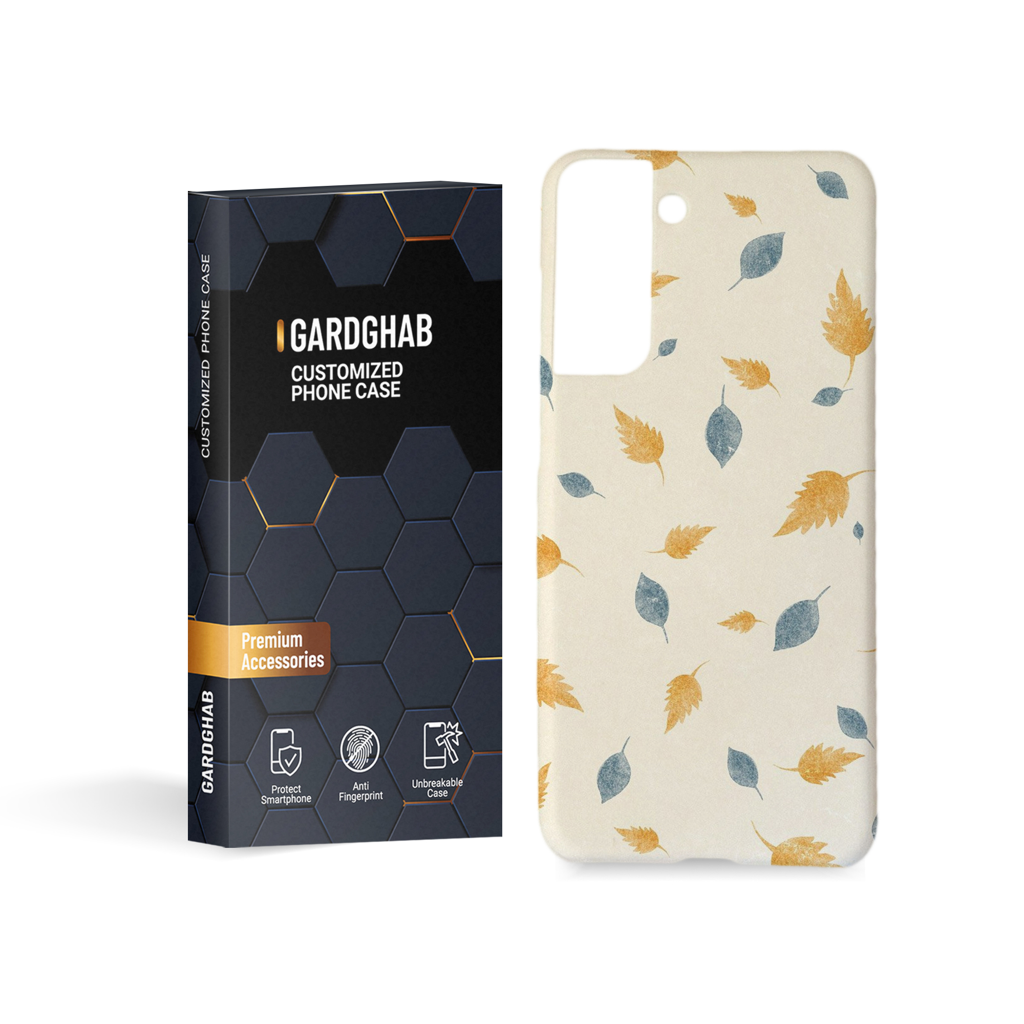    کاور گارد قاب مدل برگ مناسب برای گوشی موبایل سامسونگ galaxy s21 fe