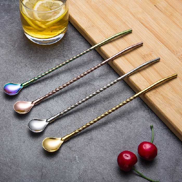 قاشق شربت خوری مدل فروزِن بسته 6 عددی 