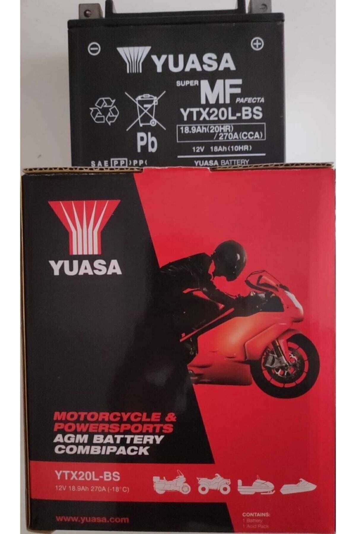 باتری باطری Motostart Brp می تواند Outlander 12 V 18 Ampe Ytx20L Batt Yuasa