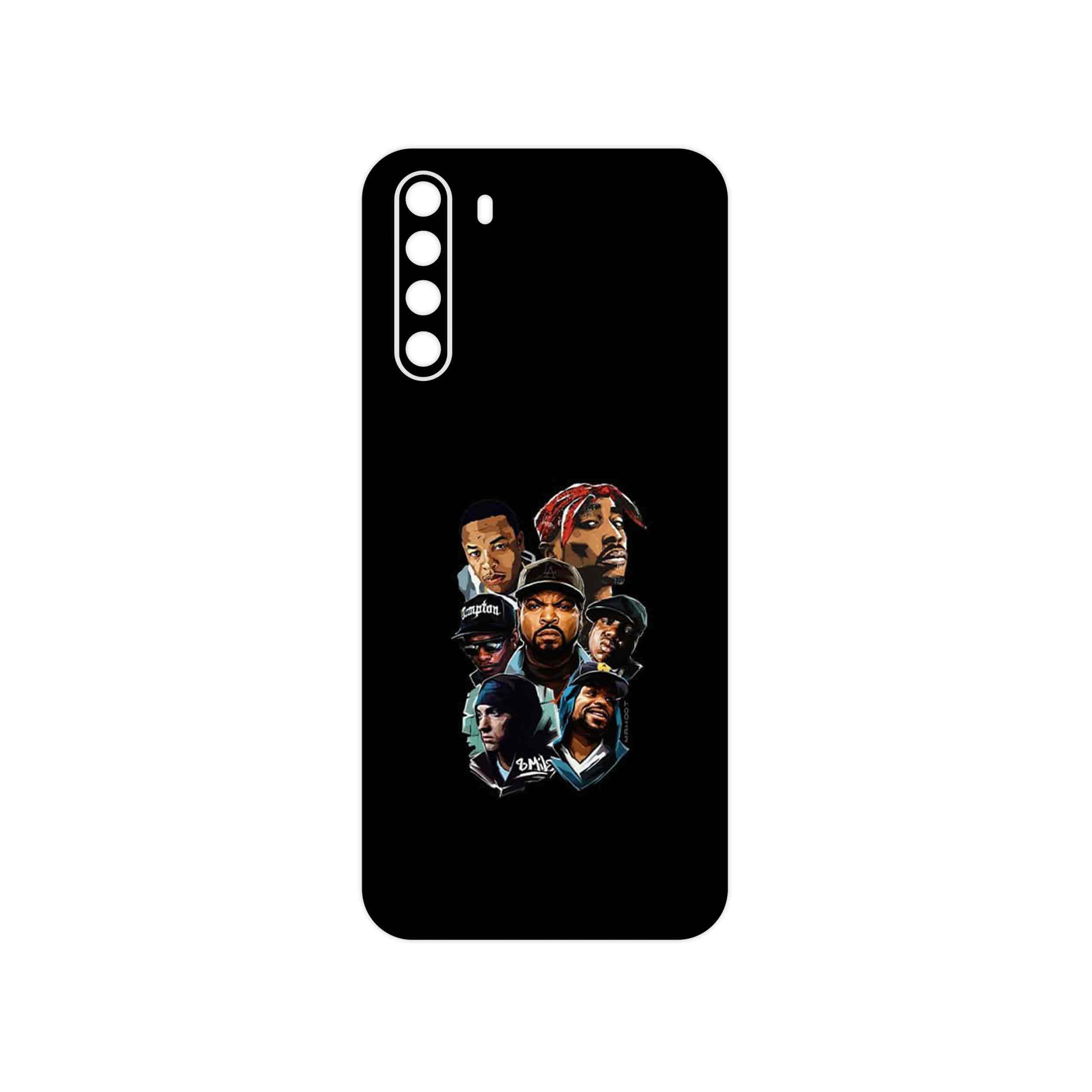 برچسب پوششی ماهوت مدل Great Rappers Digital Art مناسب برای گوشی موبایل جی پلاس X10