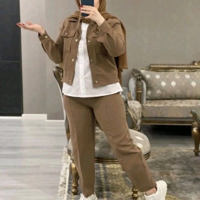مانتو اسپرت زنانه مدل ست متین