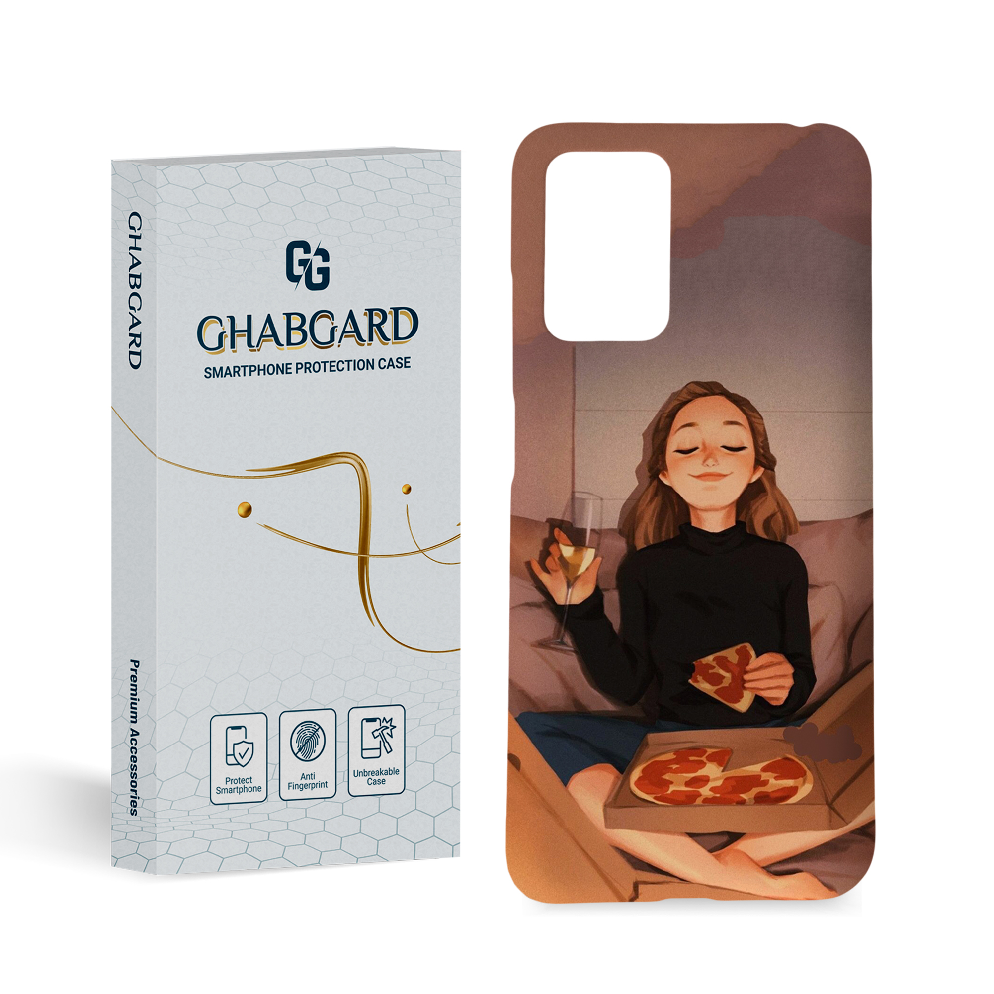 کاور قاب گارد مدل دخترانه  مناسب برای گوشی موبایل شیائومی redmi 10