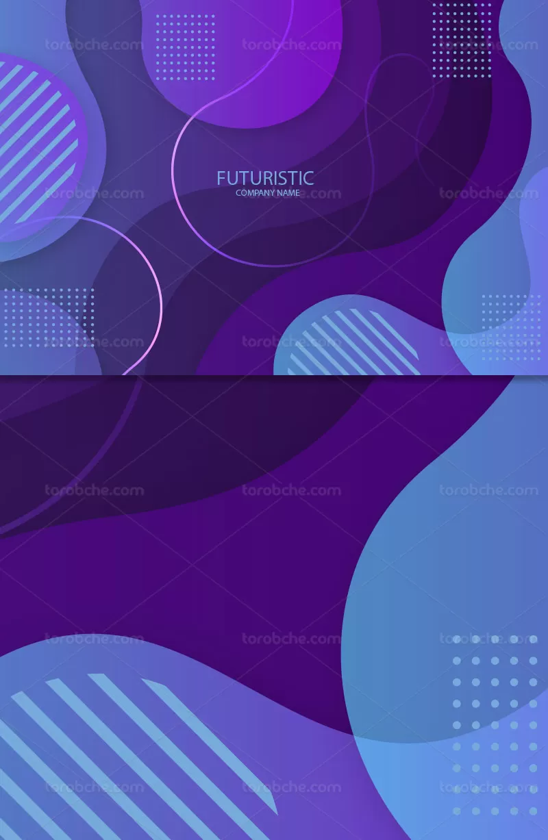 وکتور زمینه انتزاعی رنگی | گرافیک با طعم تربچه