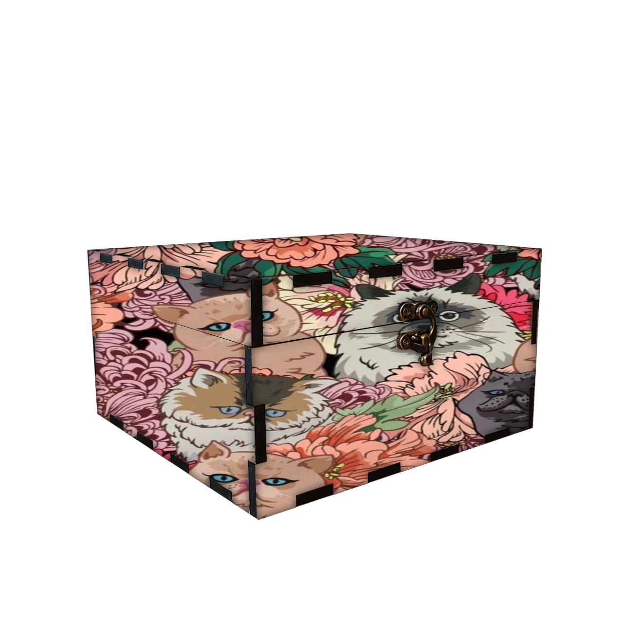 جعبه هدیه مدل گربه کد 327