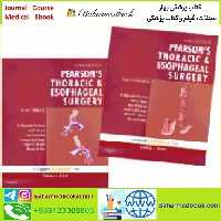Pearson's Thoracic and Esophageal Surgery TRUE PDF price 1€ - کتاب پزشکی بهار