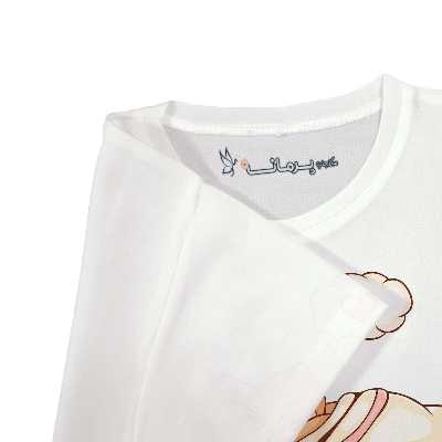 تی شرت بچگانه پرمانه طرح cute کد pmt.2302