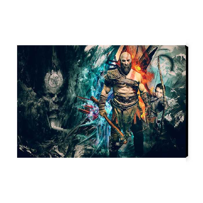 تابلو شاسی طرح God of War مدل As959