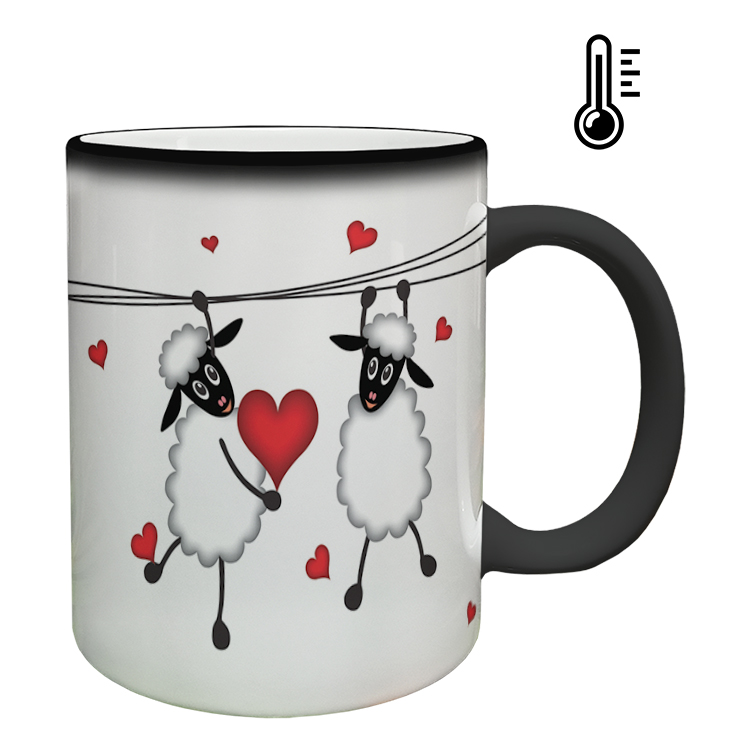 ماگ حرارتی مدل عاشقانه کد 10