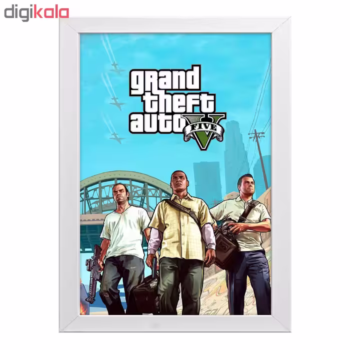 تابلو طرح gta کد t30