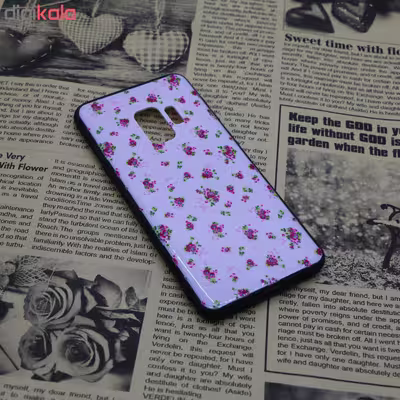 کاور طرح Tiny Flowers مدل ABN-098 مناسب برای گوشی موبایل سامسونگ Galaxy S9