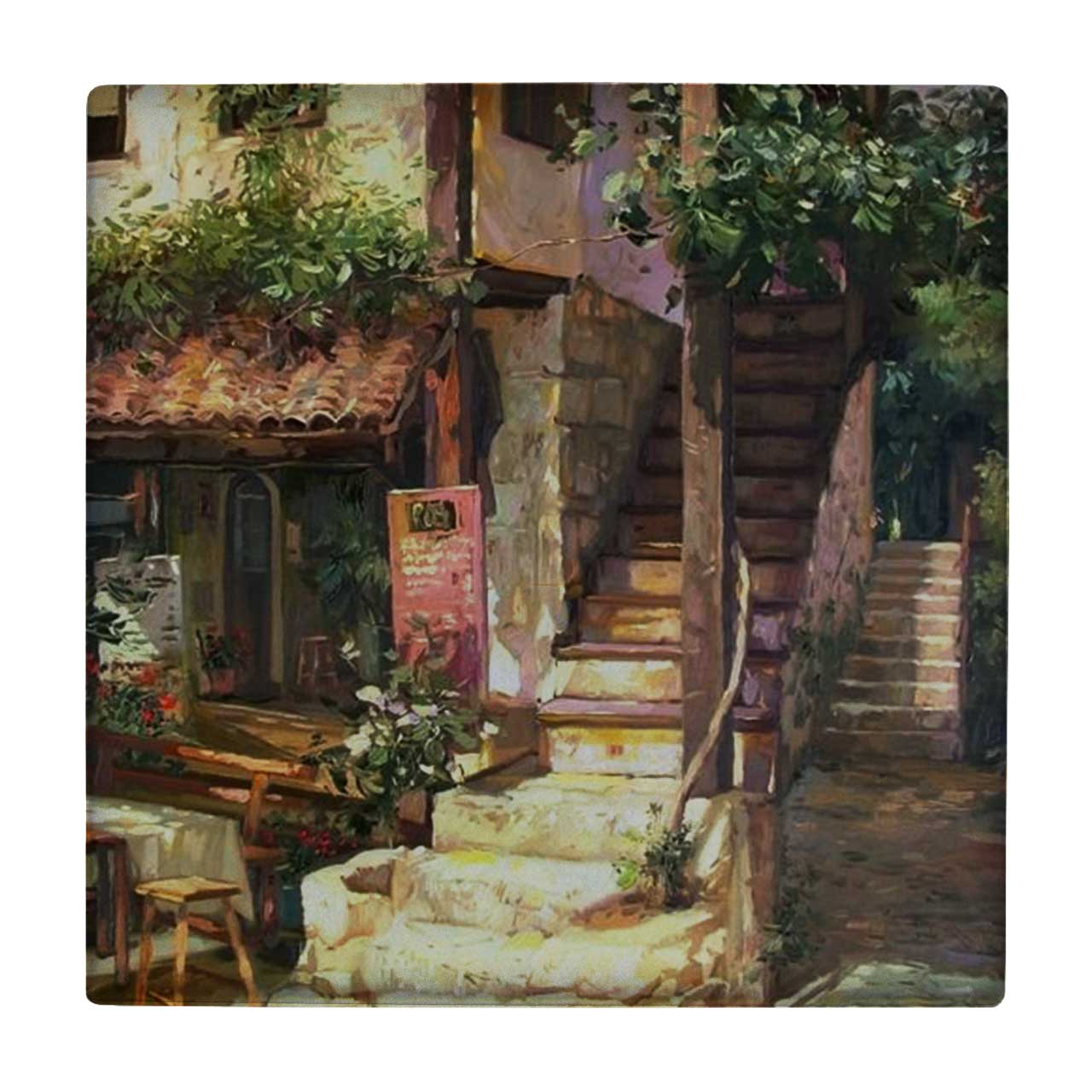 کاشی طرح نقاشی کافی شاپ کد wk686