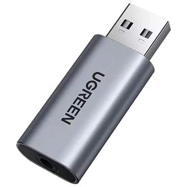 مبدل یو اس بی به جک 3.5 میلی متری یوگرین CM383 مدل 80864