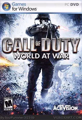 بازی کامپیوتر Call of duty 5 :world at war