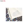 رومیزی قلمکار ممتاز اصفهان اثر عطريان طرح شیخ لطف اله مدل G124سایز 100*150 سانتی متر