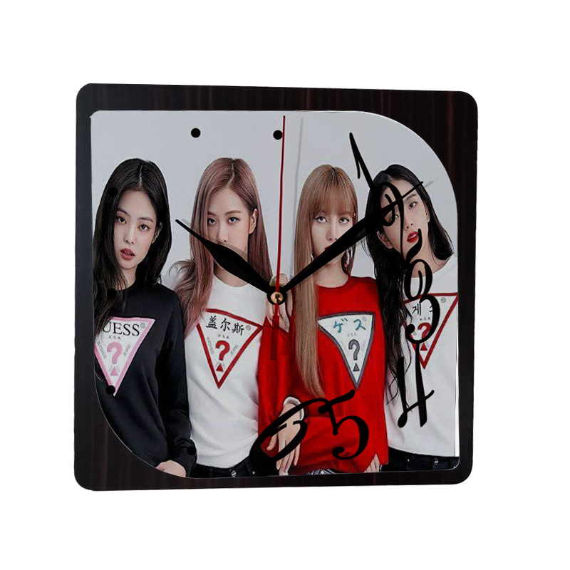 ساعت دیواری مدل بلک پینک کد tb1