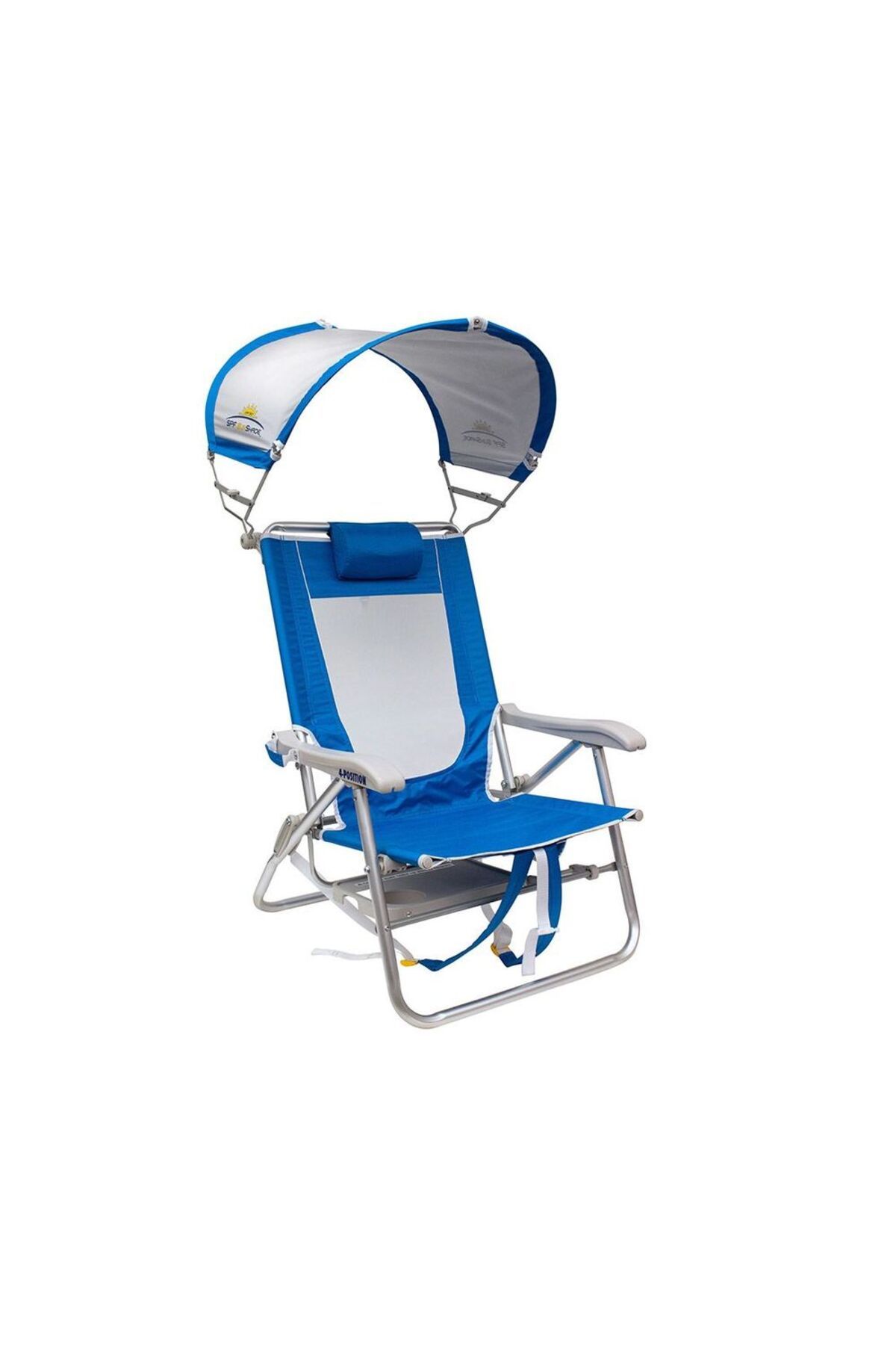 فضای باز آبی کمپینگ Gci Sunshade 4 صندلی آفتابگردان GCI Outdoor