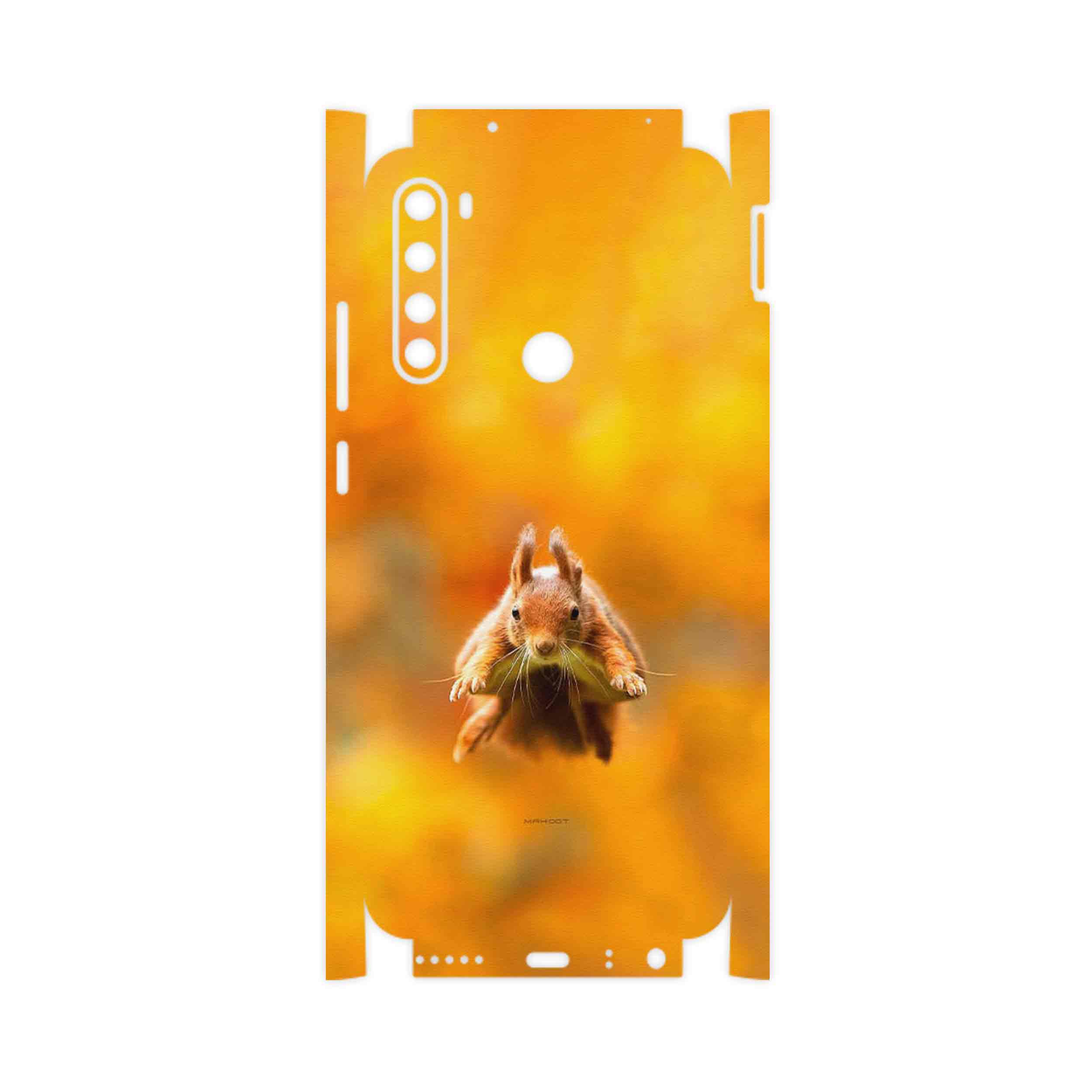 برچسب پوششی ماهوت مدل Squirrel-FullSkin مناسب برای گوشی موبایل شیائومی Redmi Note 8 2021