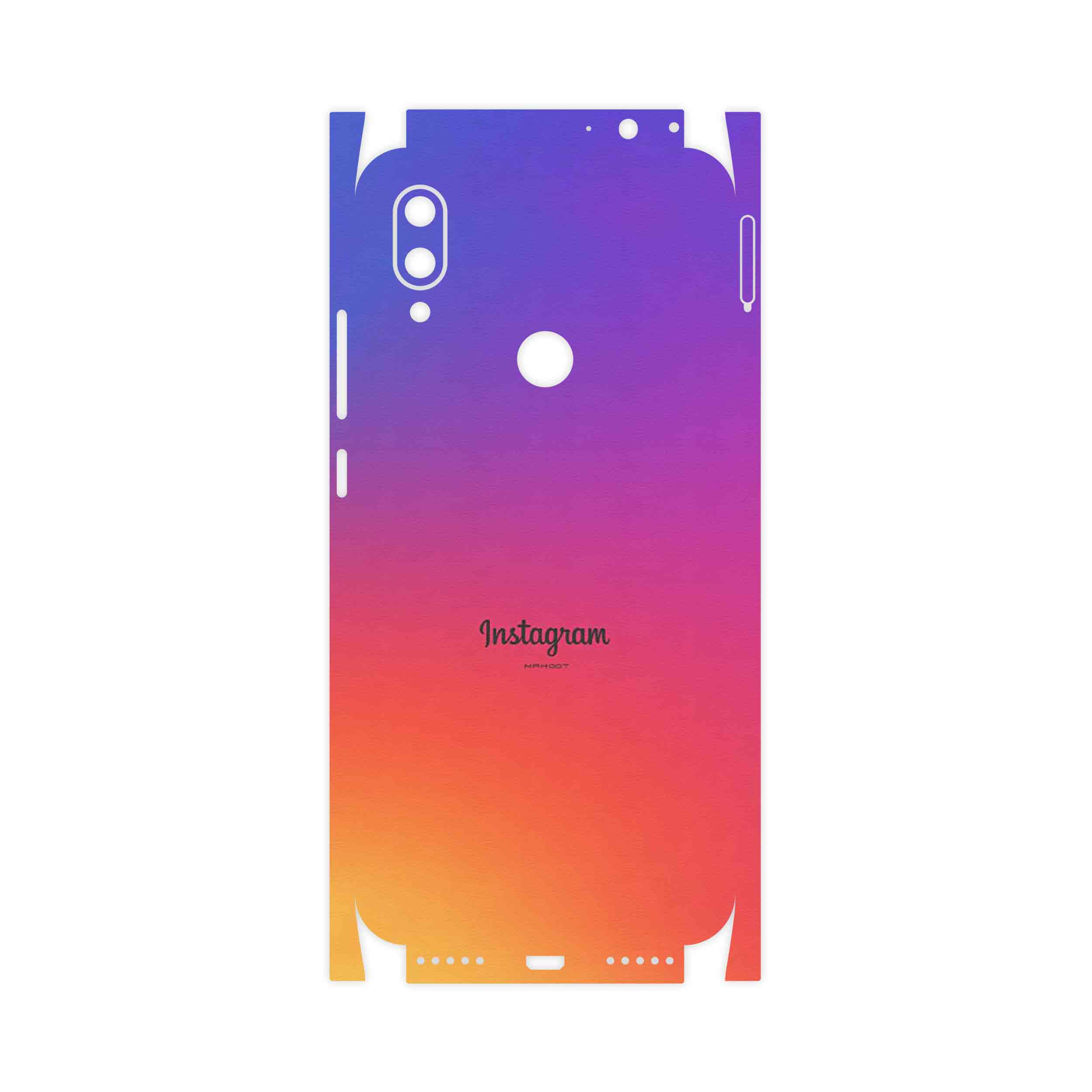 برچسب پوششی ماهوت مدل Instagram-FullSkin مناسب برای گوشی موبایل شیائومی Redmi 7