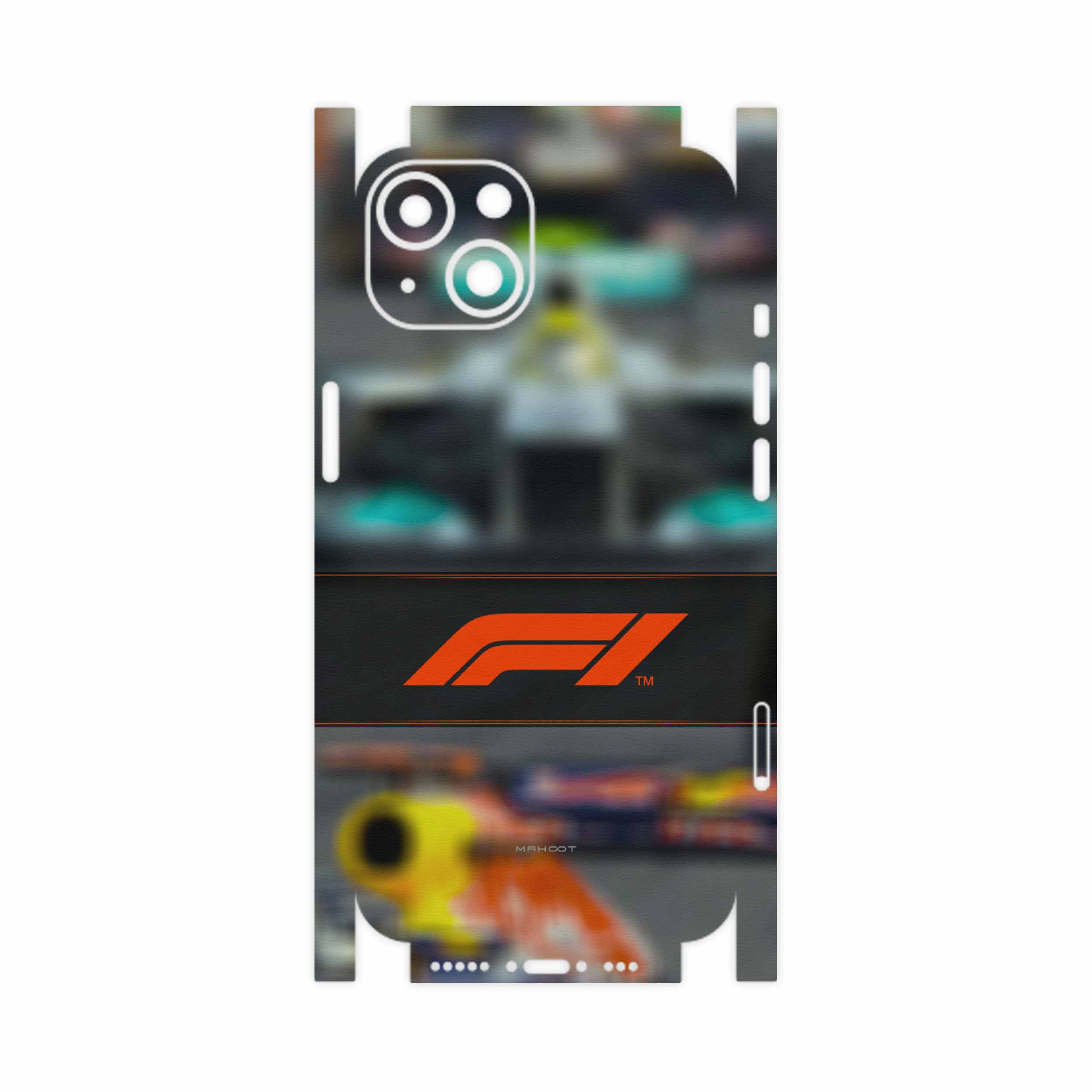 برچسب پوششی ماهوت مدل Formula-One-FullSkin مناسب برای گوشی موبایل اپل iPhone 13